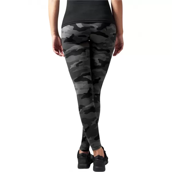  Leggings für Damen URBAN CLASSICS TB1331 DUNKLES TARNMUSTER 