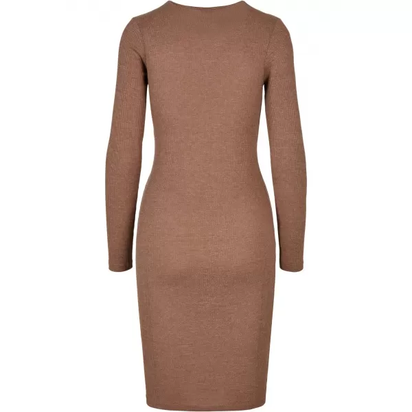  Kleid URBAN CLASSICS TB1340 DUNKLER KHAKI 