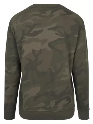 Herren -Sweatshirt URBAN CLASSICS TB1782 OLIVE CAMO