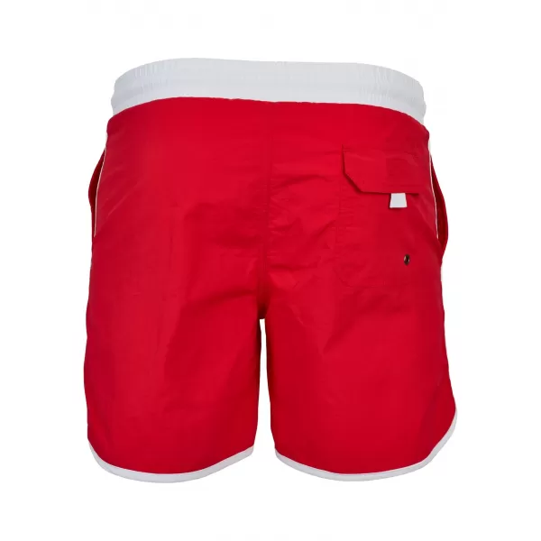  Shorts URBAN CLASSICS TB2050 FEUER ROT/WEIß 