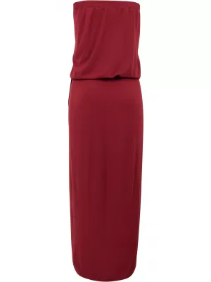 Kleid URBAN CLASSICS TB1508 BURGUND