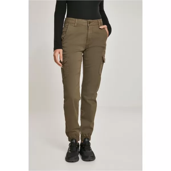  Damenhosen URBAN CLASSICS TB3048 OLIVE 