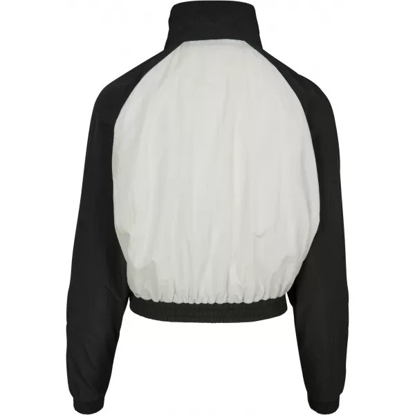  Damenjacke URBAN CLASSICS TB2662 SCHWARZ/WEIß 