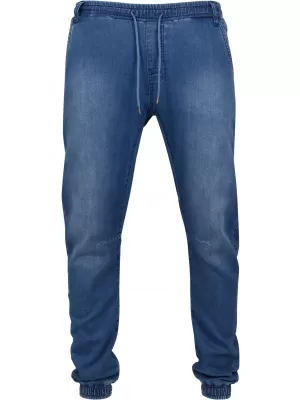 Hose URBAN CLASSICS TB1794 BLAU GEWASCHEN