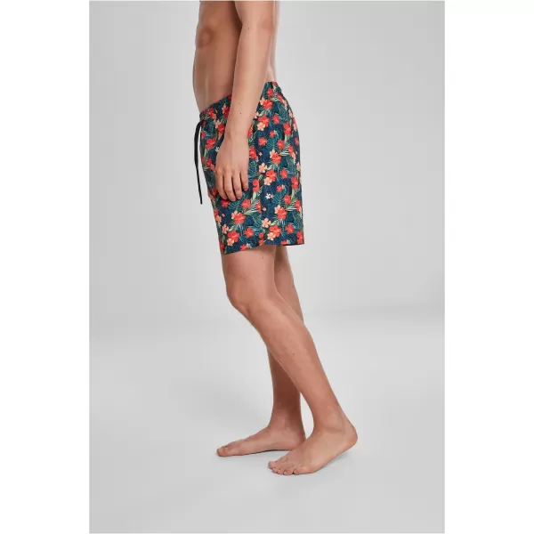  Shorts URBAN CLASSICS TB2679 SCHWARZ/TROPISCH 