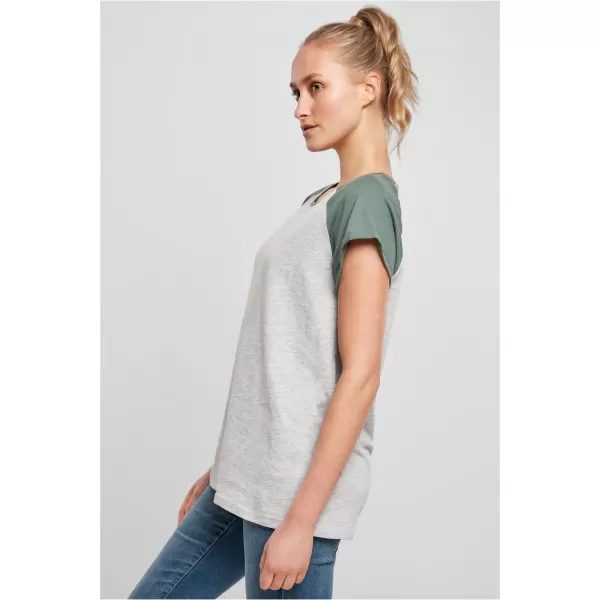  Hemd URBAN CLASSICS TB1913 HELLGRAU/BLASSES BLATT 
