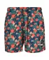 Shorts URBAN CLASSICS TB2679 SCHWARZ/TROPISCH