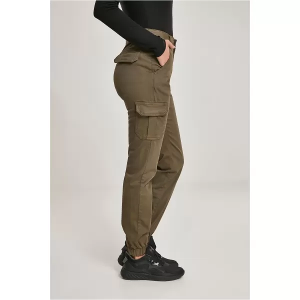  Damenhosen URBAN CLASSICS TB3048 OLIVE 