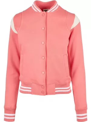 Damenjacke URBAN CLASSICS TB2618 BLASSROSA/WEIßER SAND