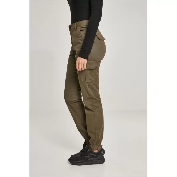  Damenhosen URBAN CLASSICS TB3048 OLIVE 