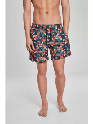 Shorts URBAN CLASSICS TB2679 SCHWARZ/TROPISCH