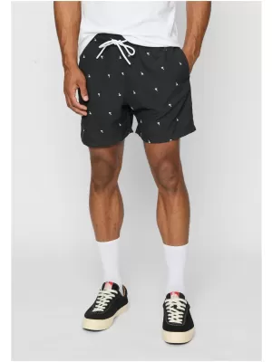 Shorts URBAN CLASSICS TB2680 SCHWARZ/PALME