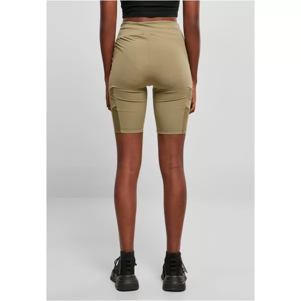  Damenshorts URBAN CLASSICS TB4354 KHAKI 