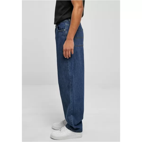  Jeans URBAN CLASSICS TB4461 MID INDIGO GEWASCHEN 