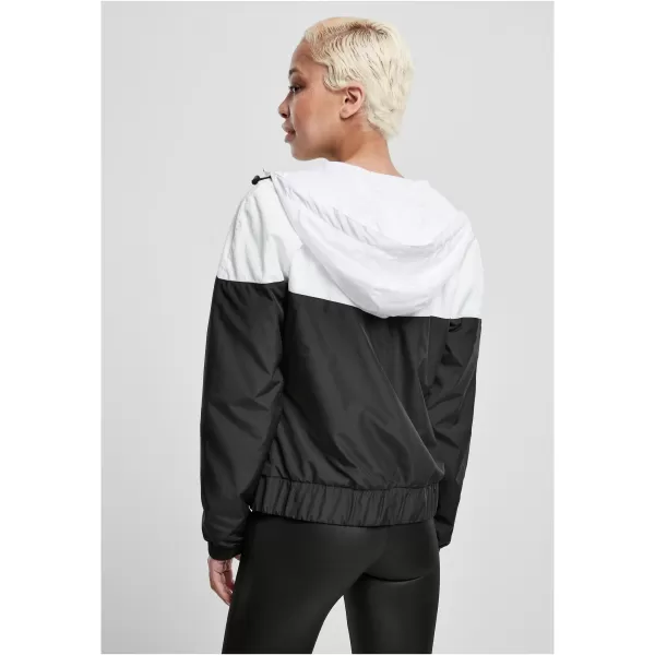  Damenjacke URBAN CLASSICS TB3638 WEIß/SCHWARZ 