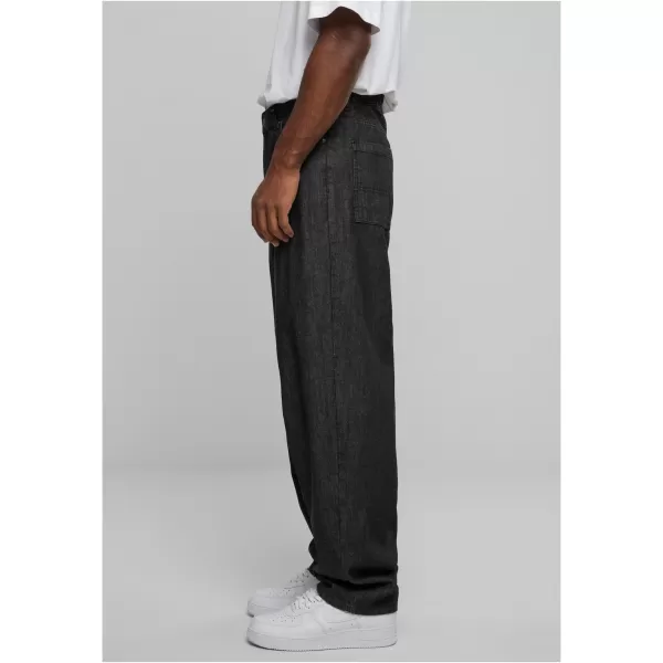  Jeans URBAN CLASSICS TB4461 SCHWARZ SÄURE GEWASCHEN 