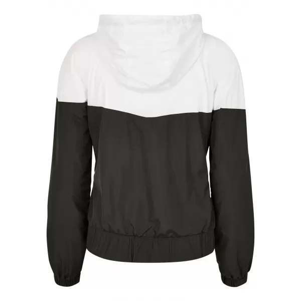  Damenjacke URBAN CLASSICS TB3638 WEIß/SCHWARZ 