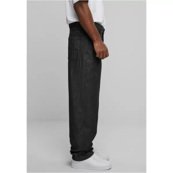  Jeans URBAN CLASSICS TB4461 SCHWARZ SÄURE GEWASCHEN 