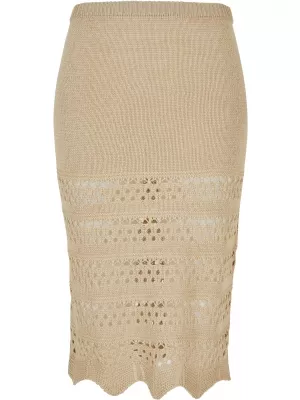 Damenrock URBAN CLASSICS TB5496 WEICHES MEERESGRAS