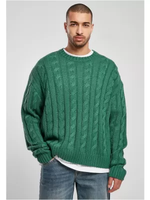 Herrenpullover URBAN CLASSICS TB5512 GRÜN