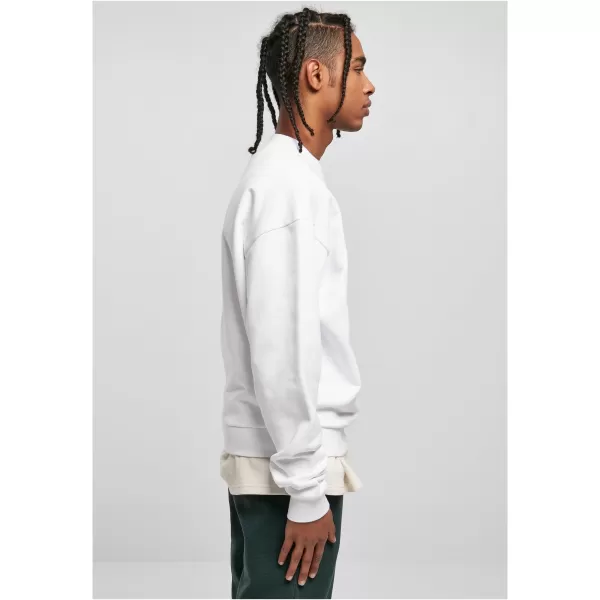  Herren -Sweatshirt URBAN CLASSICS TB5575 WEIß 