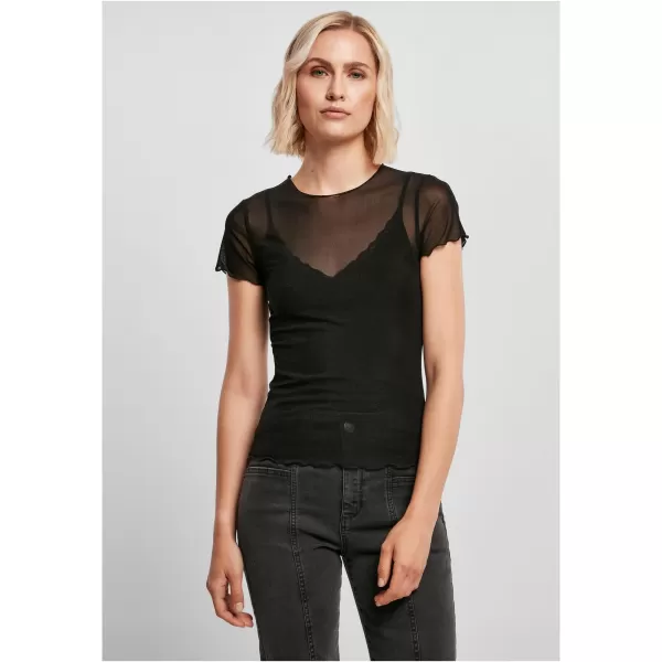  Hemd URBAN CLASSICS TB4770 SCHWARZ 