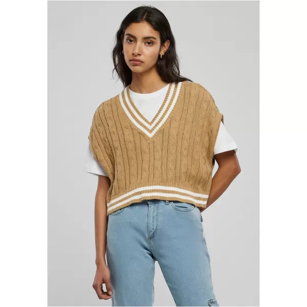  Damenpullover URBAN CLASSICS TB5090 UNION BEIGE 
