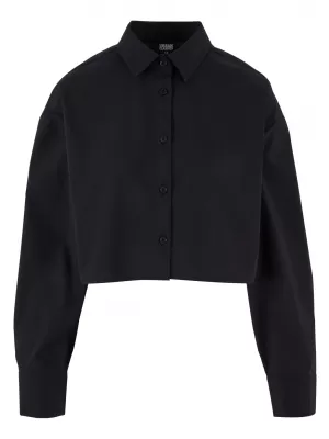 Damenbluse URBAN CLASSICS TB6065 SCHWARZ
