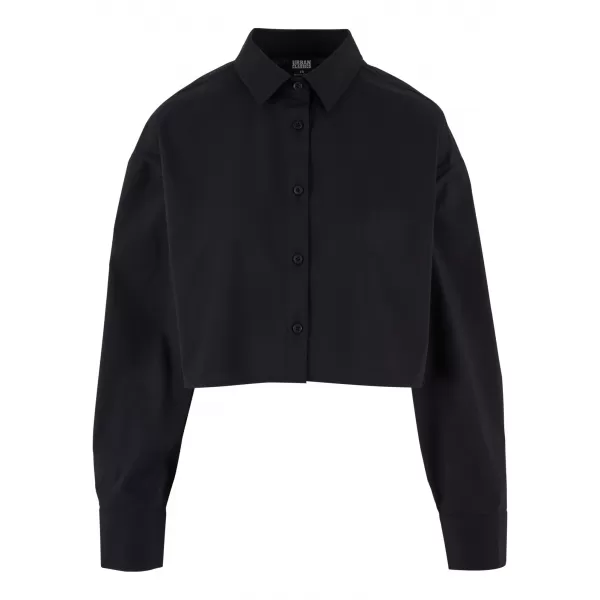  Damenbluse URBAN CLASSICS TB6065 SCHWARZ 