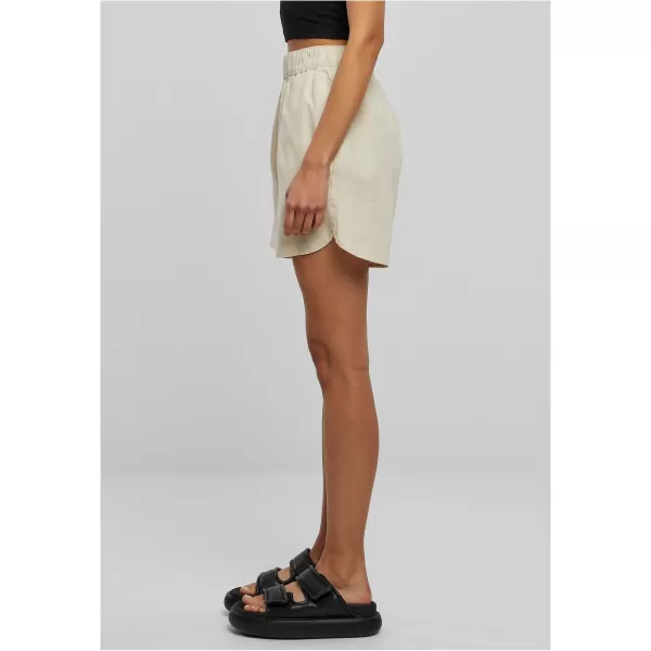  Damenshorts URBAN CLASSICS TB5993 WEICHES MEERESGRAS 