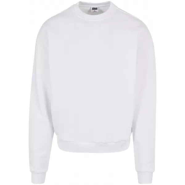  Herren -Sweatshirt URBAN CLASSICS TB5575 WEIß 