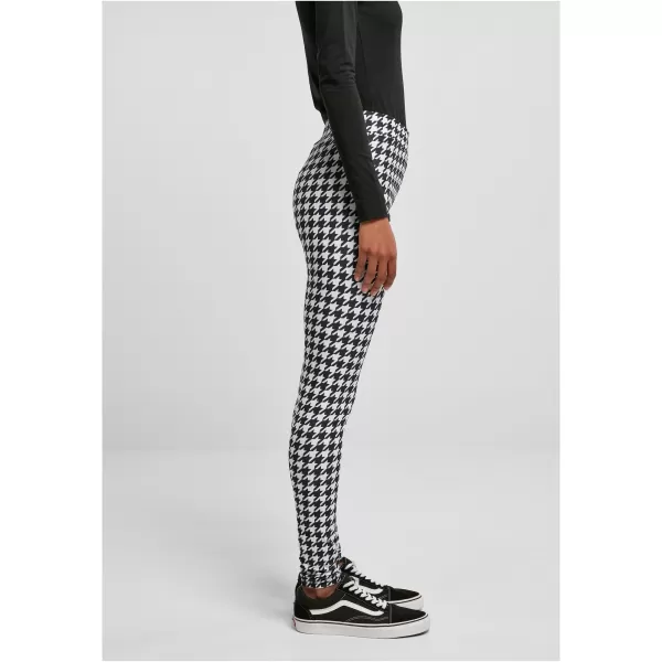  Gamaschen URBAN CLASSICS TB4771 BLACK HOUNDSTOOTH 