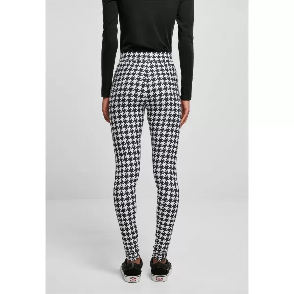  Gamaschen URBAN CLASSICS TB4771 BLACK HOUNDSTOOTH 