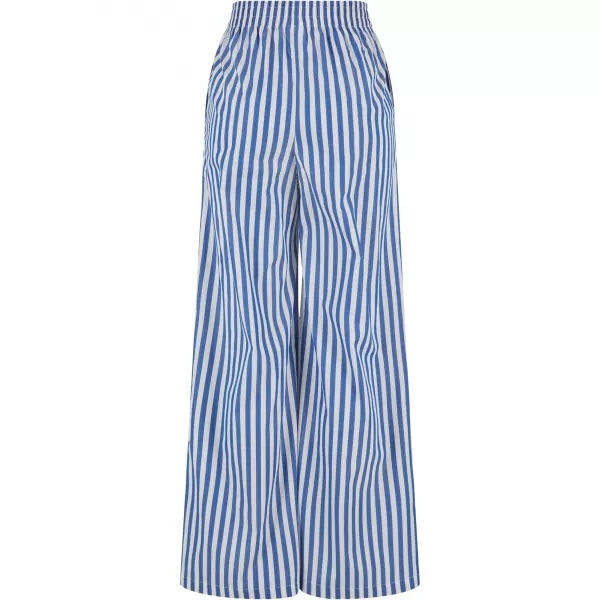  Damenhosen URBAN CLASSICS TB6844 WEIß/BLAU 