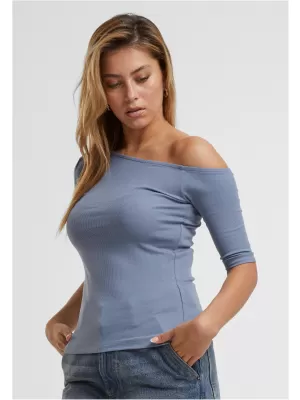 Damen-T-Shirt URBAN CLASSICS TB7096 WOLKENARTIG