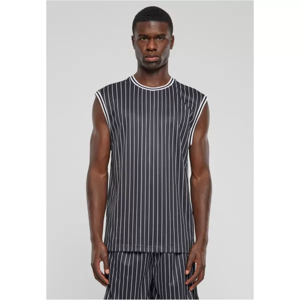  Tanktop URBAN CLASSICS TB6679 SCHWARZ/WEIß 
