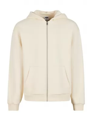 Herren -Sweatshirt URBAN CLASSICS TB7284 WEIß/SAND