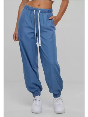 Damenhosen URBAN CLASSICS TB6816 SKYBLUE GEWASCHEN