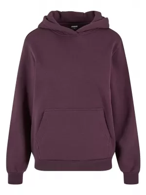 Damen-Sweatshirt URBAN CLASSICS TB7105 PFLAUMENVIOLETT