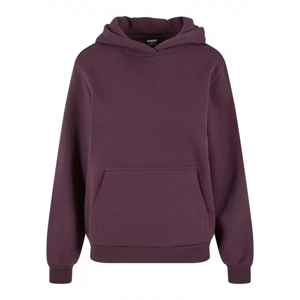  Damen-Sweatshirt URBAN CLASSICS TB7105 PFLAUMENVIOLETT 