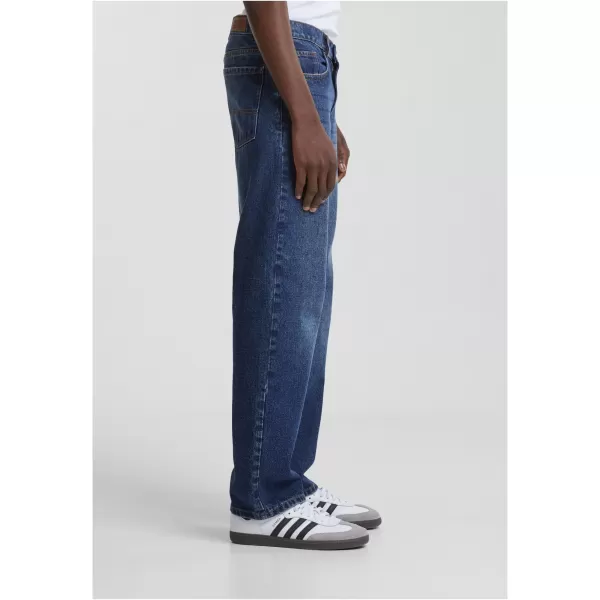  Jeans URBAN CLASSICS TB6396 NEUES DUNKELBLAU GEWASCHEN 