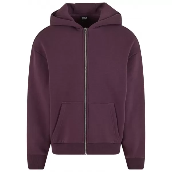 Herren-Sweatshirt URBAN CLASSICS TB7284 PFLAUMENVIOLETT 