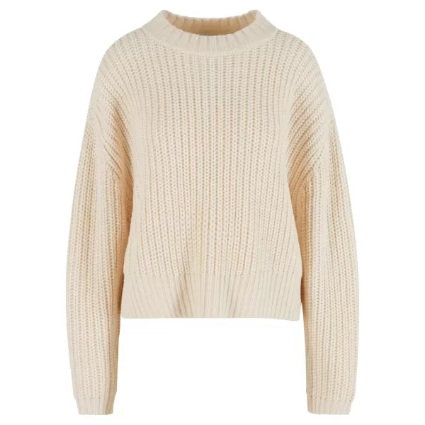  Damenpullover URBAN CLASSICS TB7093 WEIß/SAND 