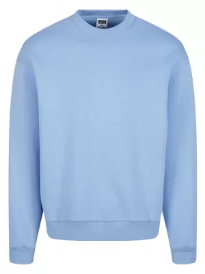Herren -Sweatshirt URBAN CLASSICS TB6751 PUDERBLAU