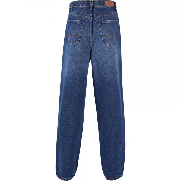  Jeans URBAN CLASSICS TB6398 NEUES DUNKELBLAU GEWASCHEN 