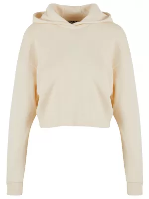 Damen Sweatshirt URBAN CLASSICS TB6854 WEIß/SAND