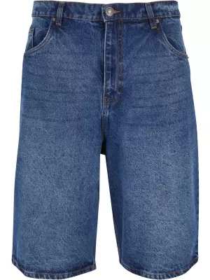 Shorts URBAN CLASSICS TB6639 NEU MID BLUE GEWASCHEN