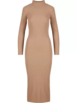 Kleid URBAN CLASSICS TB6933 BEIGE MELANGE