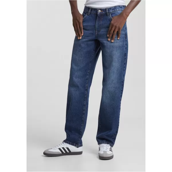  Jeans URBAN CLASSICS TB6396 NEUES DUNKELBLAU GEWASCHEN 