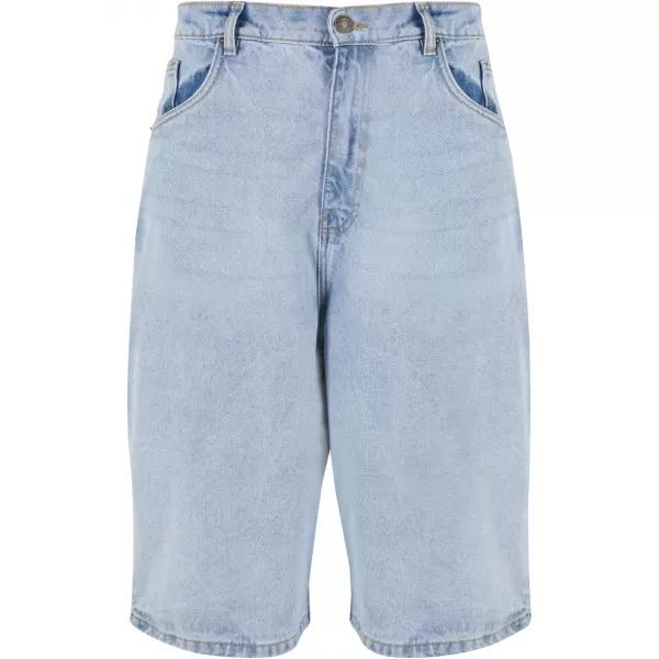 Shorts URBAN CLASSICS TB6639 NEUES HELLBLAU GEWASCHEN 